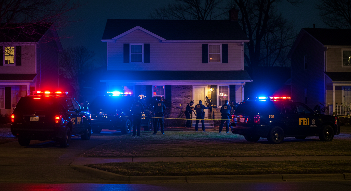 FBI Search Niles Ohio Home